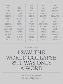 Hassan Khan: I Saw the World Collapse & It Was Only a Word