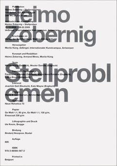 Heimo Zobernig: Stellproblemen