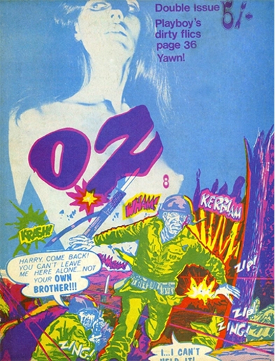 Hippie Modernism: The Struggle for Utopia, Oz magazine John Goodchild with Virginia Clive-Smith