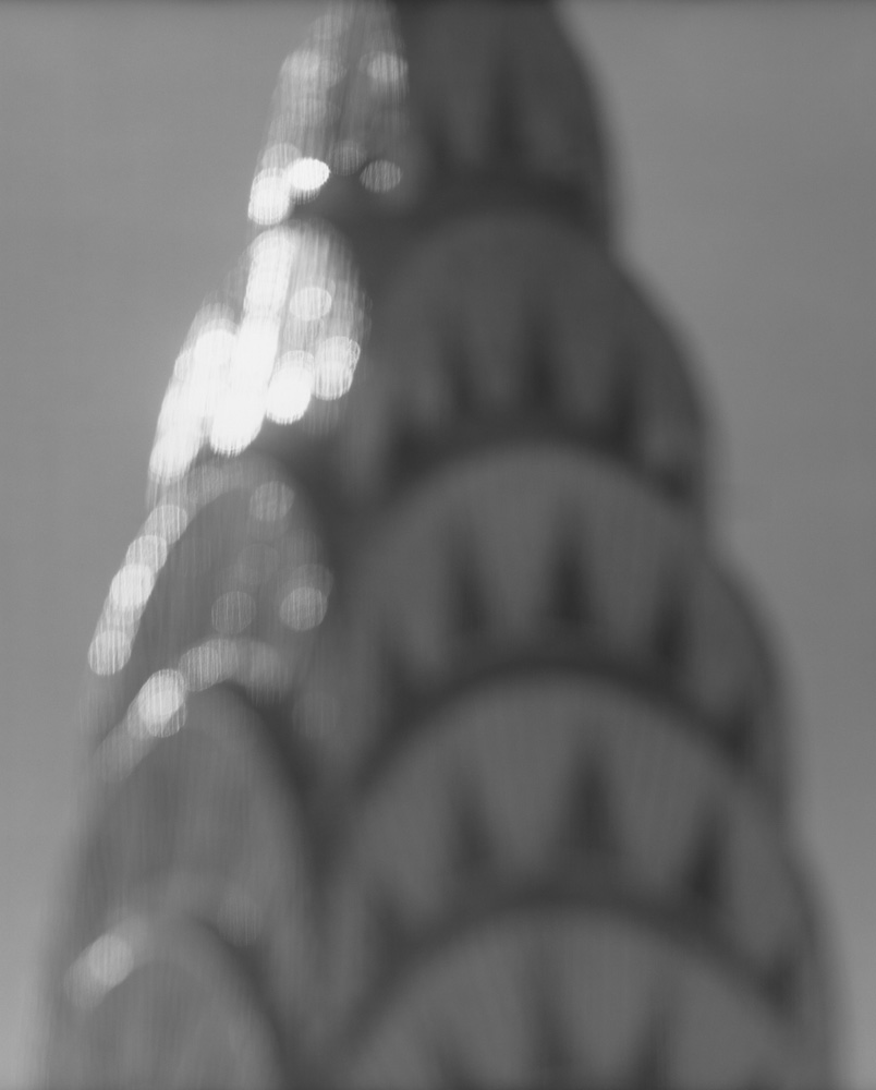 "Chrysler Building" (1997) is reproduced from