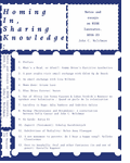 Homing In, Sharing Knowledge