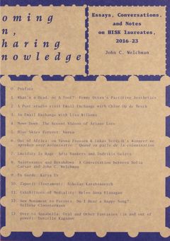 Homing In, Sharing Knowledge