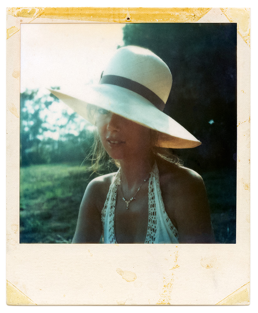 An original photograph used on the inside sleeve of Eric Clapton