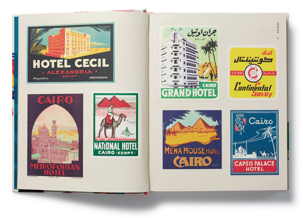 【未開封】HOTEL RETRO : Tokyo to Buenos Aires Hotel Retro Vintage Luggage Labels from Tokyo to Buenos Aires