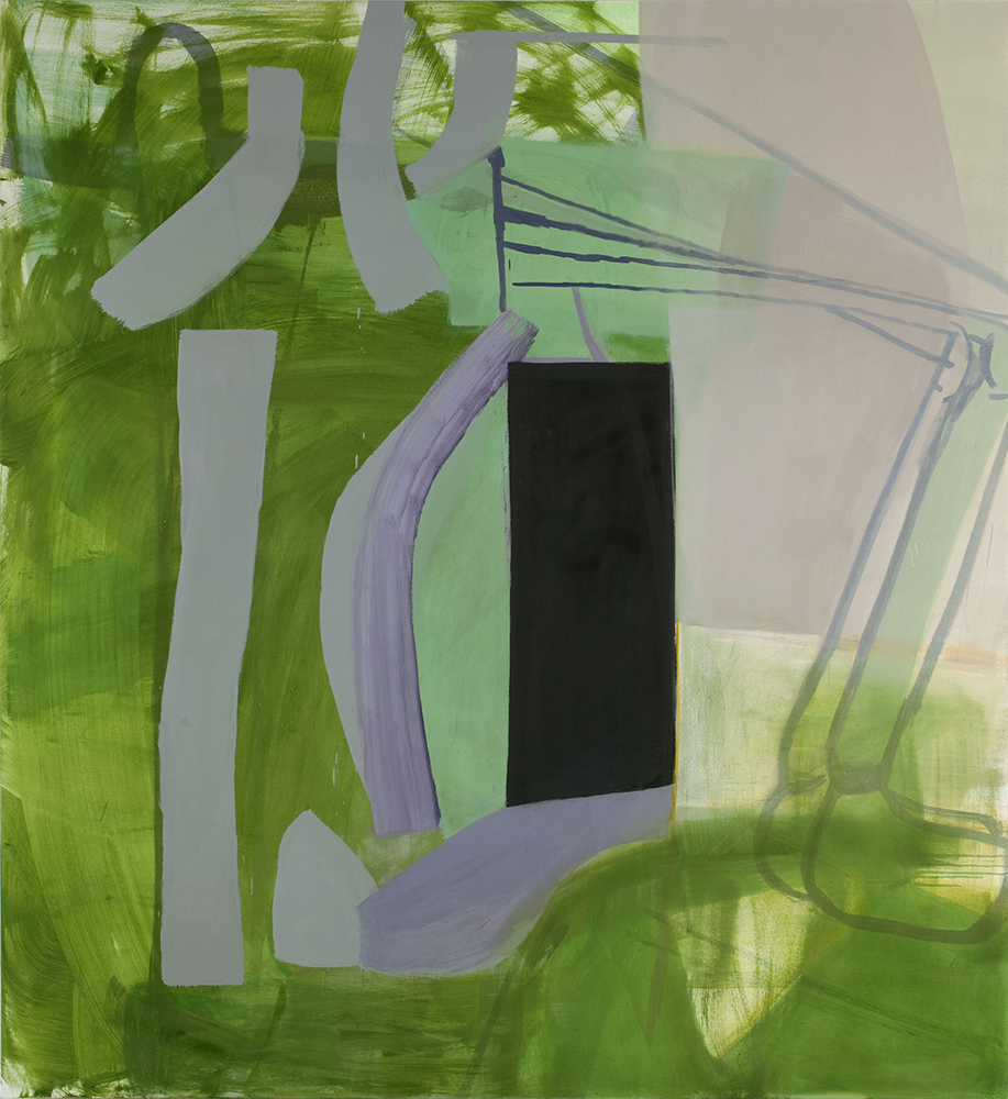 "Black Doorway" (2011) is reproduced from