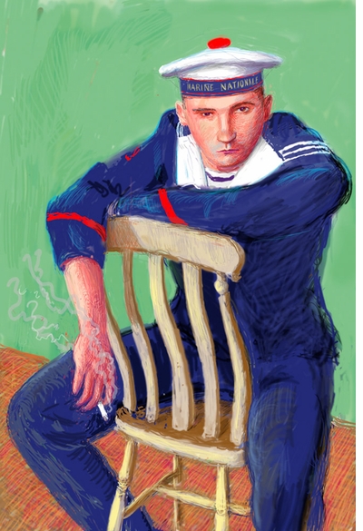 In 'David Hockney: Paper Trails,' an artist brimming with love