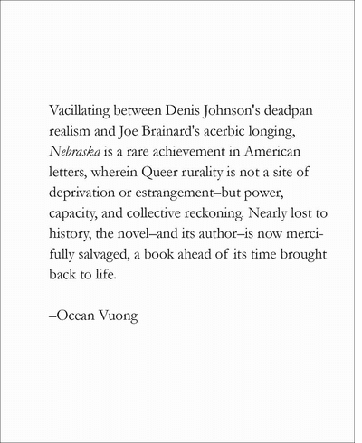 In George Whitmores stunning Nebraska, a book ahead of its time brought back to life