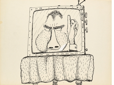 In 'Poor Richard by Philip Guston,' a reminder that absolute power corrupts absolutely