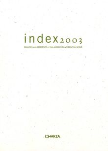 Index 2003