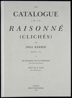 Inga Kerber: Catalogue Raisonn