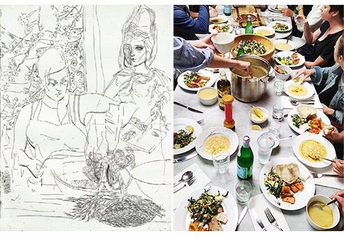 INTERVIEW with 'Cooking for Artists' author Mina Stone!