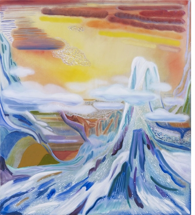 Intimate, imaginary and emotionally charged spaces in 'Shara Hughes: Landscapes'