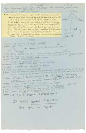 Jack Whitten: Notes from the Woodshed