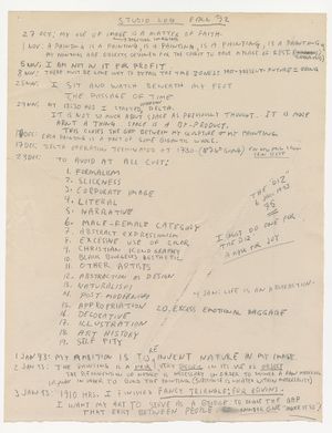 Jack Whitten: Notes from the Woodshed