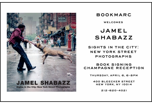 Jamel Shabazz to Launch 'Sights in the City' at BOOKMARC