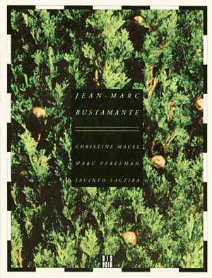 Jean-Marc Bustamante 写真集 Jean-Marc Bustamante ARTBOOK | D.A.P. 1995 Catalog Books