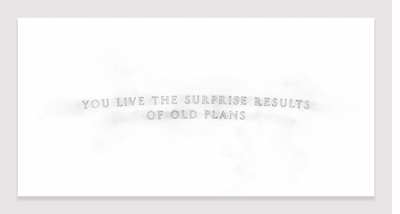 Jenny Holzer continues to challenge, opaquely, with 'Trace'