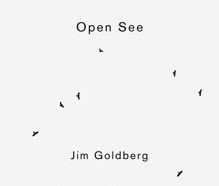 Jim Goldberg: Open See