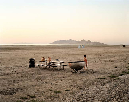 "Great Salt Lake, Utah, August 1979" is reproduced from "Joel Sternfeld: American Prospects", published and distributed by ARTBOOK | D.A.P.