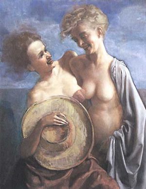 John Currin: The Dogwood Thieves