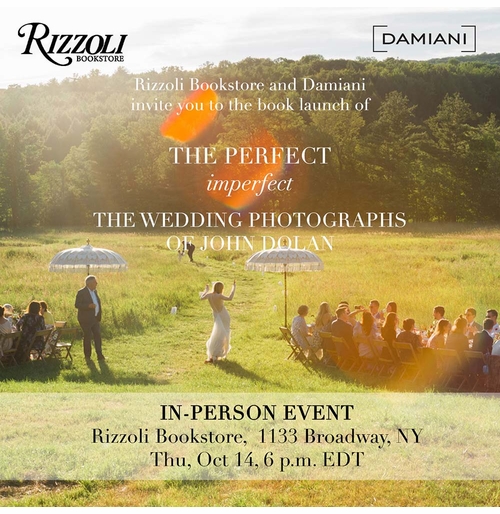 John Dolan to launch 'The Perfect Imperfect: The Wedding Photographs' at Rizzoli Bookstore