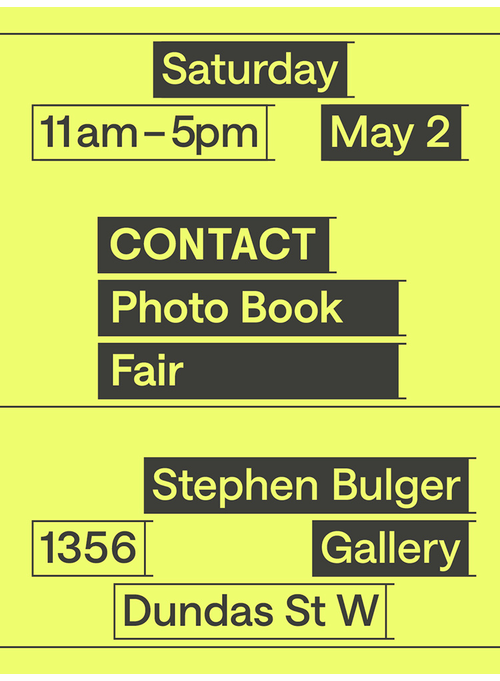 Join Artbook | D.A.P. at CONTACT Photobook Fair, Toronto