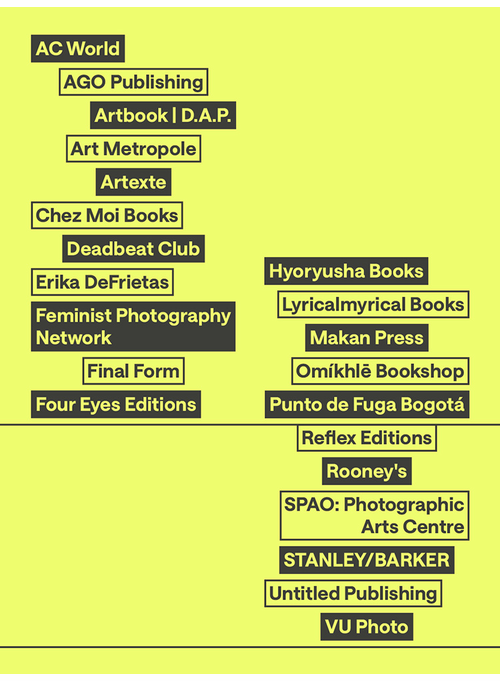 Join Artbook | D.A.P. at CONTACT Photobook Fair, Toronto