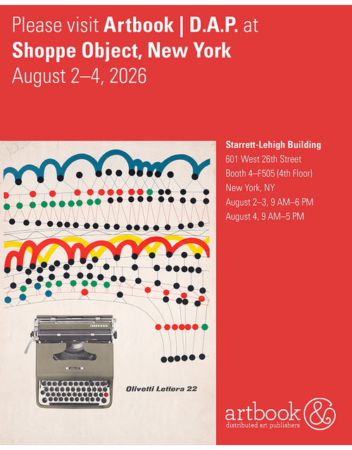 Join Artbook | D.A.P. at Shoppe Object New York, August 2026