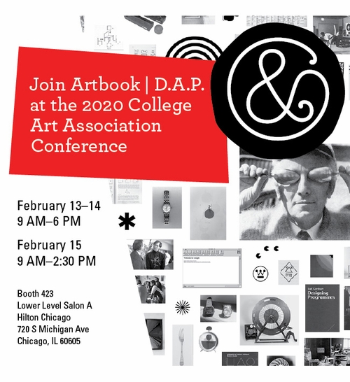 Join Artbook | D.A.P. at the 2020 CAA Conference in Chicago