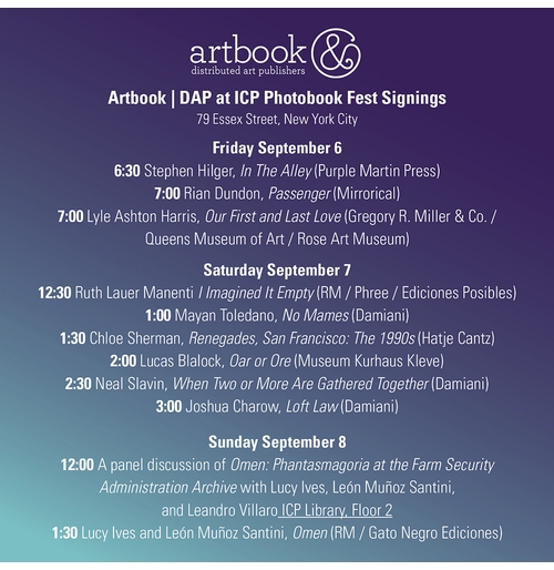 Join Artbook | D.A.P. at the 2024 ICP Photobook Fest