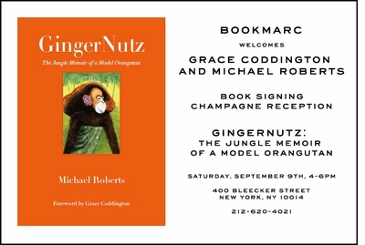 Join Grace Coddington & Michael Roberts at BOOKMARC for the Downtown launch of 'GingerNutz' 