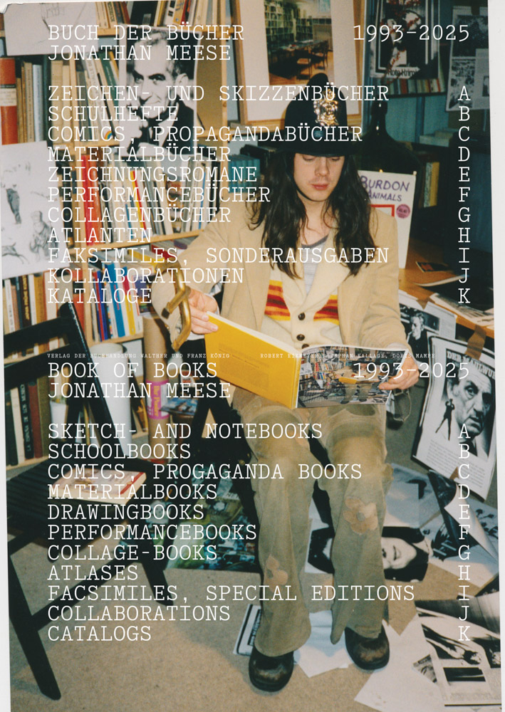 Jonathan Meese Book of the Books ARTBOOK | D.A.P. 2026 Catalog