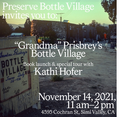 Kathi Hofer to launch 'Grandma Prisbrey's Bottle Village' with special tour and signing