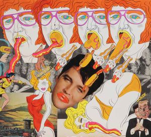 Keiichi Tanaami: Early Pop Collages, Fragrance of Kogiku