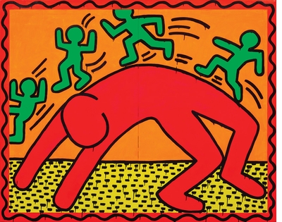 Keith Haring's art really is for everybody