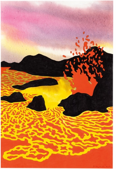 Ken Price: 'Hawaiian Lava Lake'