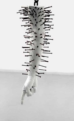 Kendell Geers: Hand Grenades from My Heart