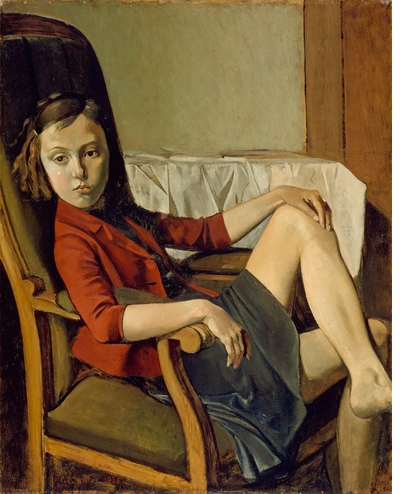 Languid grace at ill-defined borders in 'Balthus'