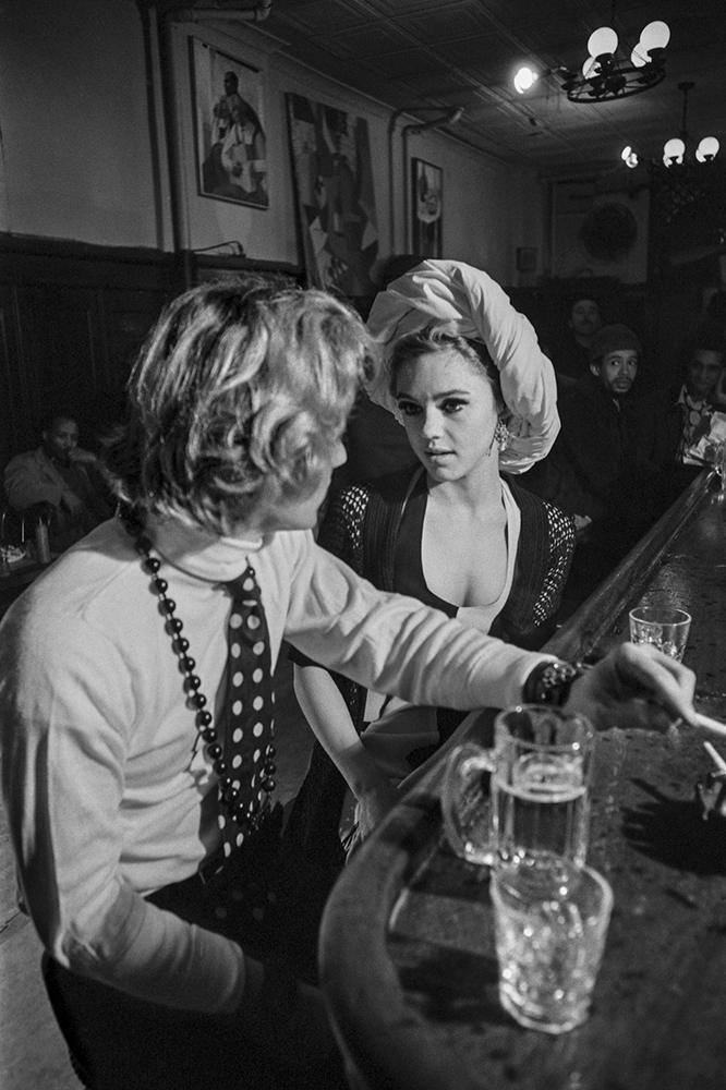 "Fashion Shoot" (1966) with Gerard Malanga and Edie Sedgwick is reproduced from