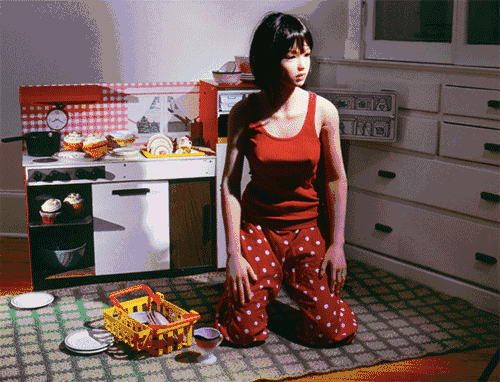 "The Love Doll Day 23 (Kitchen)" (2010) is reproduced from Laurie Simmons: The Love Doll, distributed by ARTBOOK | D.A.P.