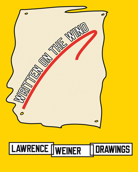 Lawrence Weiner Drawings ARTBOOK | D.A.P. 2013 Catalog Books