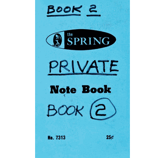 A remarkable feat of facsimile publishing: Lee Lozano: Private Book 2