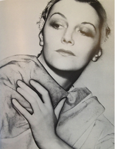 Lee Miller: Solarized Portrait of an Unknown Woman [Meret Oppenheim?]