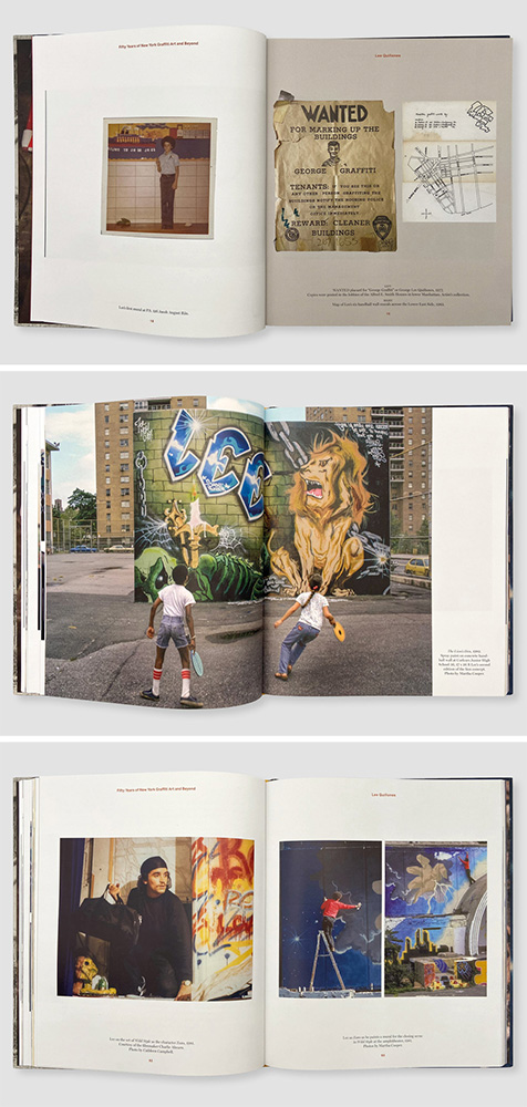 A new book on NYC graffiti art legend Lee Quiñones