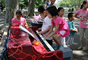Lekha Singh: Pop-Up Pianos