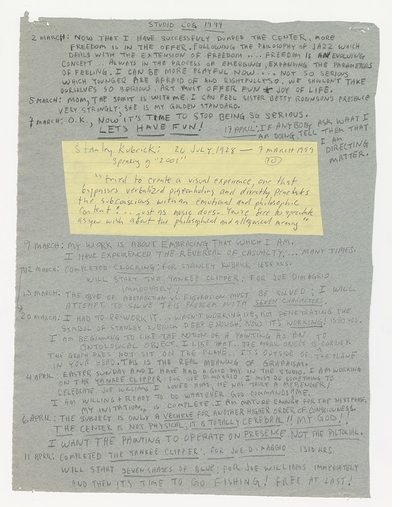 Like riding a comet: Jack Whitten's 'Notes from the Woodshed'
