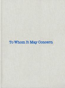 Louise Bourgeois & Gary Indiana: To Whom It May Concern