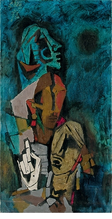 M.F. Husain: Horses of the Sun