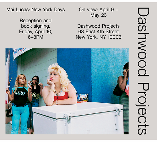 Ma� Lucas reception and book signing at Dashwood Projects