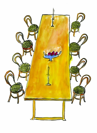 Maira Kalman & Rolf Fehlbaum to Launch 'The Lucky, Plucky Chairs' at McNally Jackson